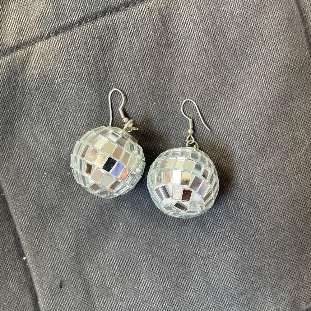 Disco Ball Earrings